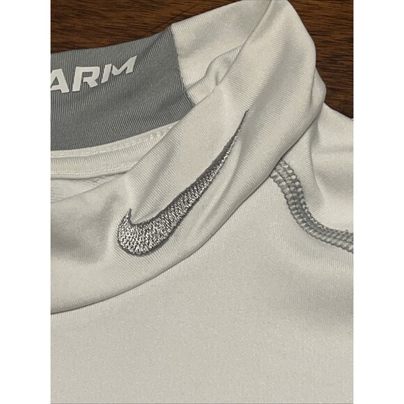 Nike Mens Pro Combat Dri Fit Crew Neck Long Sleeve Fitted Pullover Shirt Size M - Picture 8 of 13